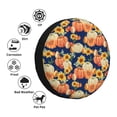thumbnail image 4 of Susaid fall Pumpkin Daisy Print Tire Covers,Waterproof Anti-UV Snow Sun Rain Tire Covers for RV,Truck, SUV, Trailer, Camper-14 inch, 4 of 6