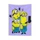 thumbnail image 4 of Manta polar de Minions, súper suave y acogedora, manta de franela ligera y cómoda, manta de felpa cálida para sofá, cama, 50 x 70 pulgadas, 4 of 8