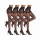 thumbnail image 1 of Chenchen 4 Pairs Women's Sheer Tights 20 Denier Control Top Pantyhose with Reinforced Toes, 1 of 1