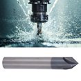 thumbnail image 4 of Carbide Chamfer Cutter, 3 Flute Tungsten Steel Chamfer End Mill Chamfer Tool  For Chamfering For Carving, 4 of 8
