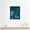 Oliver White Narrow, variant on Kate and Laurel Framed Wall Art Print 'School of Humpback Whales in the Blue Ocean' by Michael Schauer, 23 x 27, Oliver White Narrow Frame, Coastal, Animal Art for Wall Decor