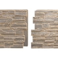 thumbnail image 2 of Ekena Millwork 48 5/8"W x 24 3/4"H x 1 1/4"D Cascade Stacked Stone, EverStone Faux Stone Siding Panel, Cannondale, 2 of 11