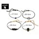 thumbnail image 3 of 4Pcs tobillera pulsera para las mujeres Negro hoja de cuentas trenzadas tobillera cordón delicado corazón hueco tobillo cadena de playa pie de joyería para las mujeres adolescentes niñas, 3 of 6