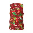 thumbnail image 2 of Rocae X-mas and New Year for Men's Basketball Jersey Lightweight and Breathable Athletic Tank Top,Quick-Drying Sports Jersey XX-Large, 2 of 9