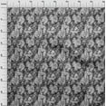 thumbnail image 4 of oneOone Polyester Spandex Gray Fabric Asian Batik Floral Fabric For Sewing Printed Craft Fabric By The Yard 56 Inch Wide, 4 of 4