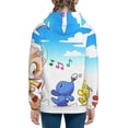 thumbnail image 4 of Lsque Pikmin Patten Youth Hoodie Sweatshirt Pullover with Kangaroo Pocket Boys and Girls Hoodie Warm Hoodie for Kids, 4 of 8