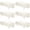Ivory, variant on 6 Pack Sage Green 70 x 120 Inch Rectangle Tablecloths, Reusable Washable Polyester Table Covers, Stain and Wrinkle Resistant for 6-8 Ft Tables, Wedding, Baby Shower