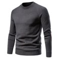 thumbnail image 2 of Chandail-Over Mode Automne Hiver pour Hommes, Design Patch, Coupe Régulière, Confortable, Chaud, Élégant, Décontracté, 2 of 7