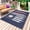 Purple, variant on American Flag Outdoor Rug 3x5 Ft - Reversible Patio Rug Outdoor Camping Rugs, US Flag Baseball Stars Navy Blue Washable Indoor Outdoor Area Rugs, Non-Slip Outdoor Carpet Runner for Deck/Porch