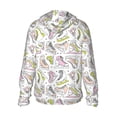 thumbnail image 2 of Goofa Pink skates Printed Women's UPF 50+ Sun Protection Hoodie Jacket Lightweight Long Sleeve Sun Shirt for Women with Pocket Hiking Outdoor-Medium, 2 of 9