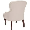 thumbnail image 6 of SAFAVIEH Falcon Tufted Arm Chair Taupe, 6 of 7