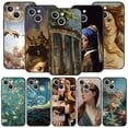 thumbnail image 2 of Renaissance art Painting For iPhone 11 12 13 15 14 Pro Max Phone Case X XR XS 7 8 Plus SE 2020 Luxury Black Soft Cover Funda, 2 of 5