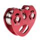 thumbnail image 4 of Eigraketly Cable Zip Line, polea de ruedas, montañismo, poleas de doble velocidad, equipo de espeleología, accesorios para exteriores, carpas Rojo, 4 of 6