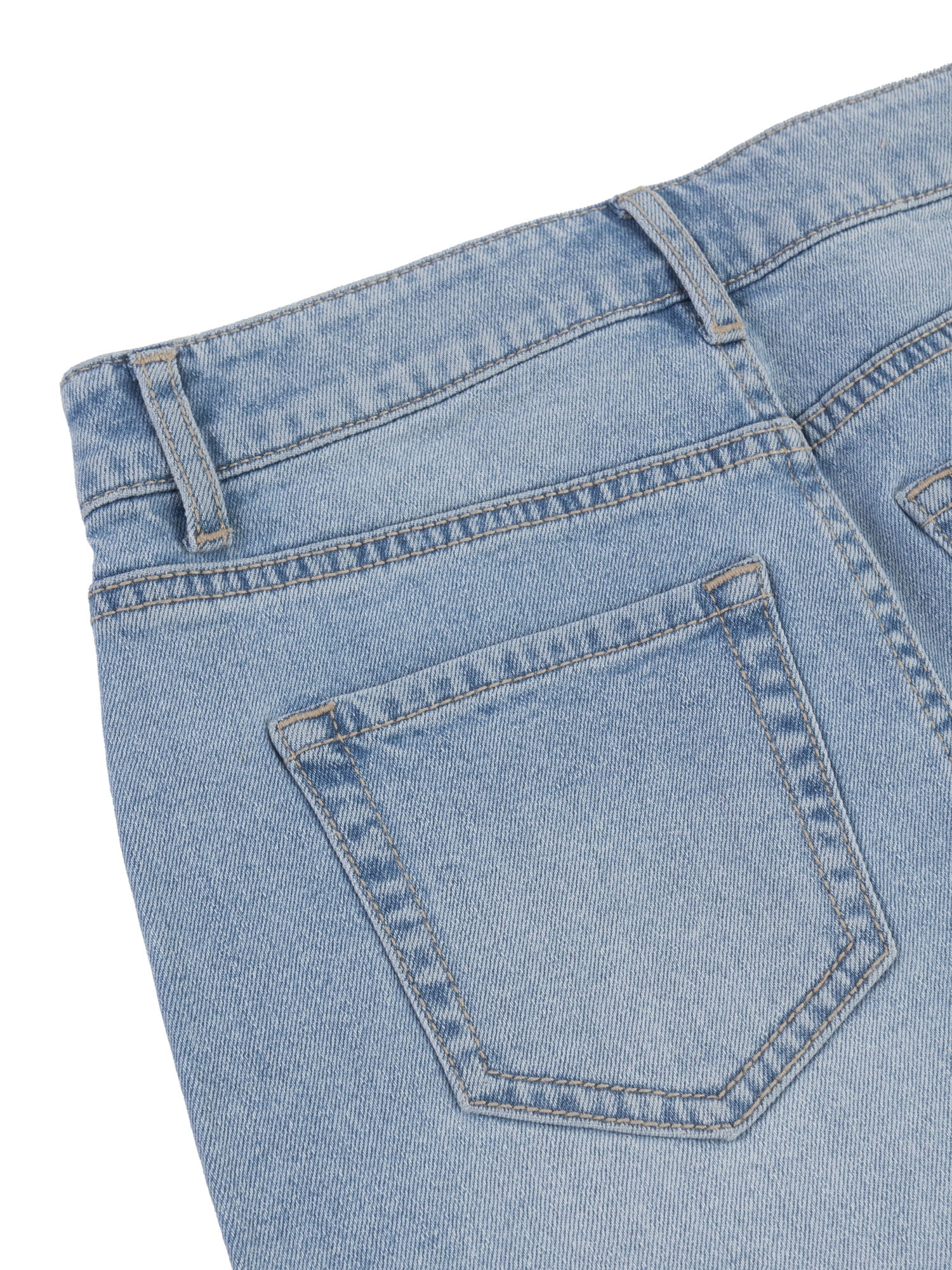 Wonder Nation Girls Denim Skirt, Sizes 4-18 & Plus