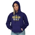 thumbnail image 4 of College Grad Class Degree Educated Hoodie Sweatshirt Women Men Brisco Brands X, 4 of 6