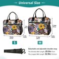 thumbnail image 4 of FORMRS Insulated Lunch Bag Unisex Large Capacity with Shoulder Strap, Colorful Flowers, 4 of 6