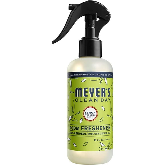 Mrs. Meyer's Clean Day Room Freshener, Lemon Verbena, 8 oz, Non-Aerosol Spray, Each