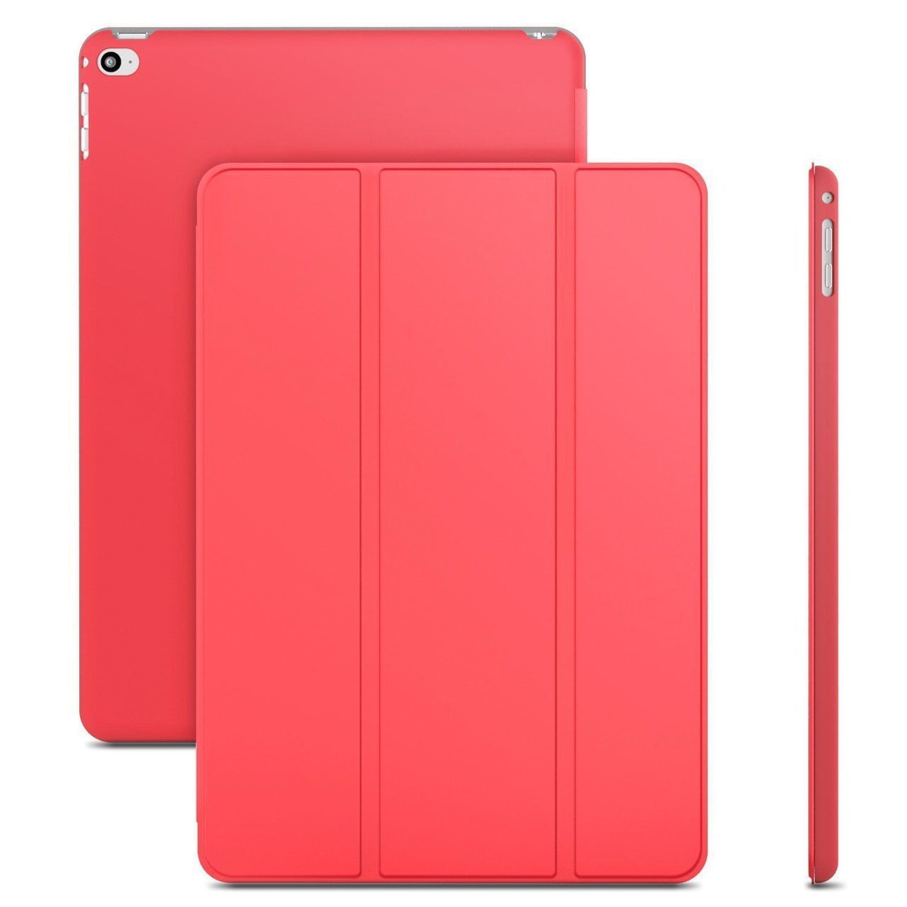 iPad Air 2 Case, SuprJETech® iPad Air 2 Slim-Fit Smart Case Cover for Apple iPad Air 2 (iPad 2014 Model Ultra Slim Lightweight Stand with Smart Cover Auto Wake/Sleep (Red) - Walmart.com