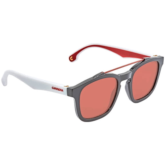 Carrera Burgundy Square Unisex Sunglasses CARRERA 1011/S 0807/4S 52