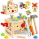 thumbnail image 1 of Juego de herramientas de madera YONGSHENG 30 piezas para niños de 2 a 6 años, 1 of 5