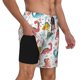 thumbnail image 2 of Fotbe Dinosaur Traje de Baño para Hombre – Shorts de Natación de Secado Rápido con Forro y Bolsillos-Large, 2 of 6