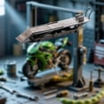 thumbnail image 5 of MERIGLARE 1:64 Scale Lift Model Diorama Layout Decoration Pretend Play Toy Compact 1/64 Garage Lifter Ornament Micro Garage Scene Decor, 5 of 8