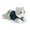 Gray Cat, variant on Lifelike Plush Cat with Soft Knitted Sweater, Cozy Decorative Stuffed Plush, Realistic Lying Pose, Gift & Home Display