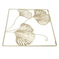 thumbnail image 3 of Escultura de arte de pared de Ginkgo de metal dorado, hojas de Ginkgo 3D Decoración de pared de Ginkgo de metal Escultura de arte de pared de metal optimizada para la excelencia Jadeshay A, 3 of 8