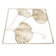 thumbnail image 3 of Escultura de arte de pared de ginkgo de metal dorado, hojas de ginkgo 3D Hojas de ginkgo de metal Decoración de pared de metal Escultura de arte de pared de metal Diseño de última generación, 3 of 8