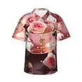 thumbnail image 5 of Camisa hawaiana con estampado 3D completo y gráfico de mariposa para hombre, camisas casuales con botones para playa, vacaciones, camisetas cubanas, blusas para hombre, 5 of 5