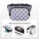 thumbnail image 5 of Balery Donut with the USA Fag Mochila Cinturón para Mujeres y Hombres, Bolsa de Cintura Impermeable de Doble Capa con Correa, 5 of 9