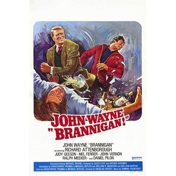 Posterazzi MOV250301 Brannigan Movie Poster - 11 x 17 in.