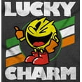 thumbnail image 2 of PACMAN Saint Paddys Lucky Charm Unisex Plus Size Graphic Tee Brisco Brands 4X, 2 of 5