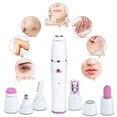 thumbnail image 4 of Cribun Women Shaver 7 in 1 Electric Epilator Multifunctional Razor Hair Removal Kit for Leg, Armpit, Arm and Bikini Line, 4 of 6