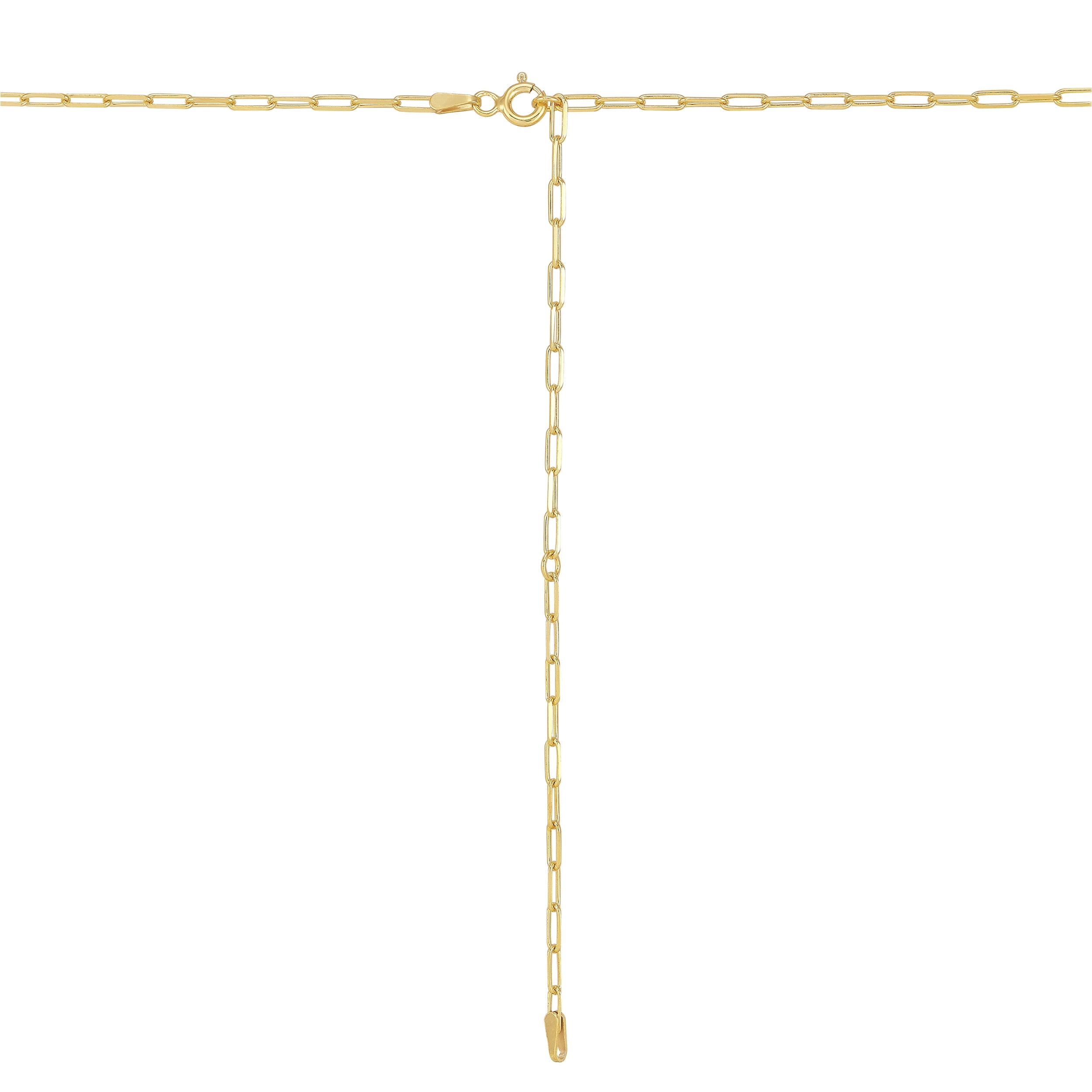 Brilliance Fine Jewelry .10 Carats Diamond Pendant in Sterling Silver and 14K Gold Plate,20"