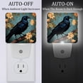 thumbnail image 2 of Crow LED Square Night Lights - Energy Efficient and Stylish Bedroom Lighting Solution, 2 of 6