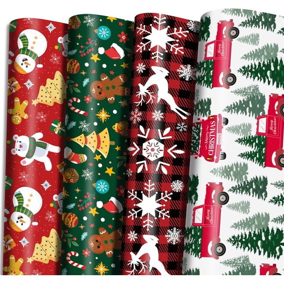 Xmas Giant Coloring Poster with Christmas Wrapping Paper