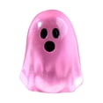 thumbnail image 3 of 6-Piece Glow-in-the-Dark Mini Ghost Ornaments - Creative Luminous Resin Particles for Halloween Micro Landscape, Fairy Garden and Tabletop Decor, 3 of 9