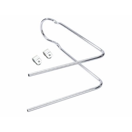 Alta Bicycle Sissy Bar 90 Bent W/Clamps Multiple Colors (Steel Bicycle Chrome ) price history on PriceWatchPro