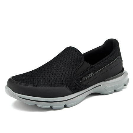 

Men s Trendy Breathable Mesh Slip On Sport Shoes Anti-skid Lightweight Causal Sneakers Outdoor Sports Walking Training Shoes