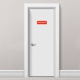 thumbnail image 5 of Unique Bargains 6'x2' Private Sign Acrylic Self Adhesive Door Sticker Wall Mounting Sign Red, 5 of 5