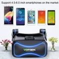 thumbnail image 3 of Farfi Intelligent 3D Mobile Phone VR Glasses Headset Goggles for Kids Adults (Black), 3 of 13
