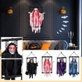 thumbnail image 2 of Halloween Outdoor Hanging Decorations Animated Caged Reaper Spooky Halloween Decorations for Haunted Houses Parties Indoor Outdoor Use, 2 of 7