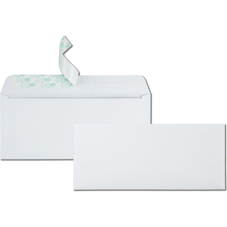 Redi-Strip Security Tinted Envelope, #10, Commercial Flap, Redi-Strip Heat-Resistant Closure, 4.13 x 9.5, White, 1,000/Box Redi-Strip Security Tinted Envelope, #10, Commercial Flap, Redi-Strip Heat-Resistant Closure, 4.13 x 9.5, White, 1,000/Box