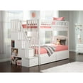 thumbnail image 5 of AFI Westbrook Staircase Bunk Twin Over Twin with 2 Urban Bed Drawers, White, 5 of 9