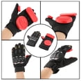 thumbnail image 3 of yotijay Men Skateboard Gloves With Sliders Standard Long Downhill Brake Slide Red, 3 of 9