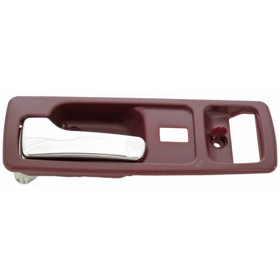 Dorman 92598 Front Driver Side Interior Door Handle for Specific Honda Models, Red; Chrome