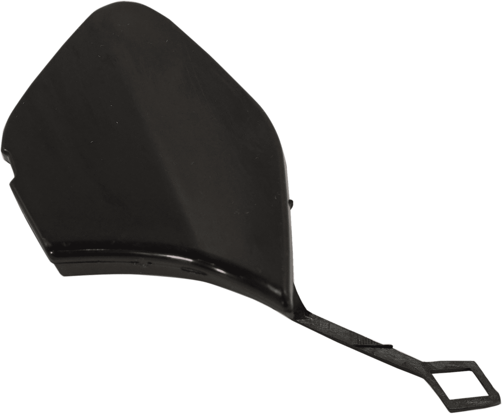 Tow Eye Cover Compatible with 2013 Mercedes Benz GLK350; 2013 Mercedes Benz GLK250 Passenger Side Primed