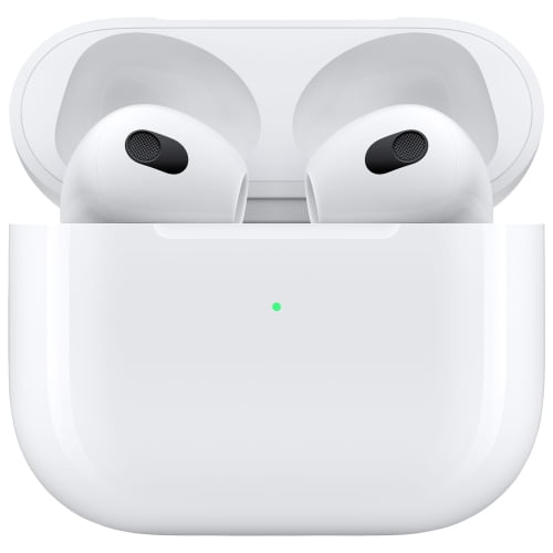 Open Box - Apple AirPods (3rd Generation) In-Ear Truly Wireless Headphones with MagSafe Charging Case - White
