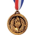 thumbnail image 2 of Bronze Medal W/Ribbon Party Accessory (1 Count) (1/Pkg), 2 of 2